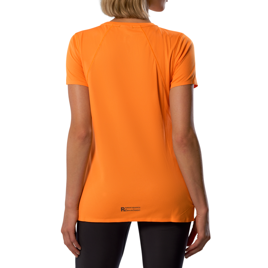 Mizuno Tech Light Dryaeroflow Short Sleeve Tee Tangelo